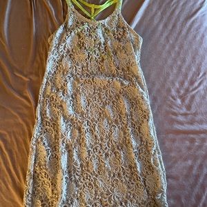 Lace Swimsuit Cover up/ Slip over